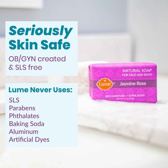 All Natural Jasmine Rose Bar Soap 5oz Full Size All Natural Factory Sealed Disc… - Picture 4 of 8